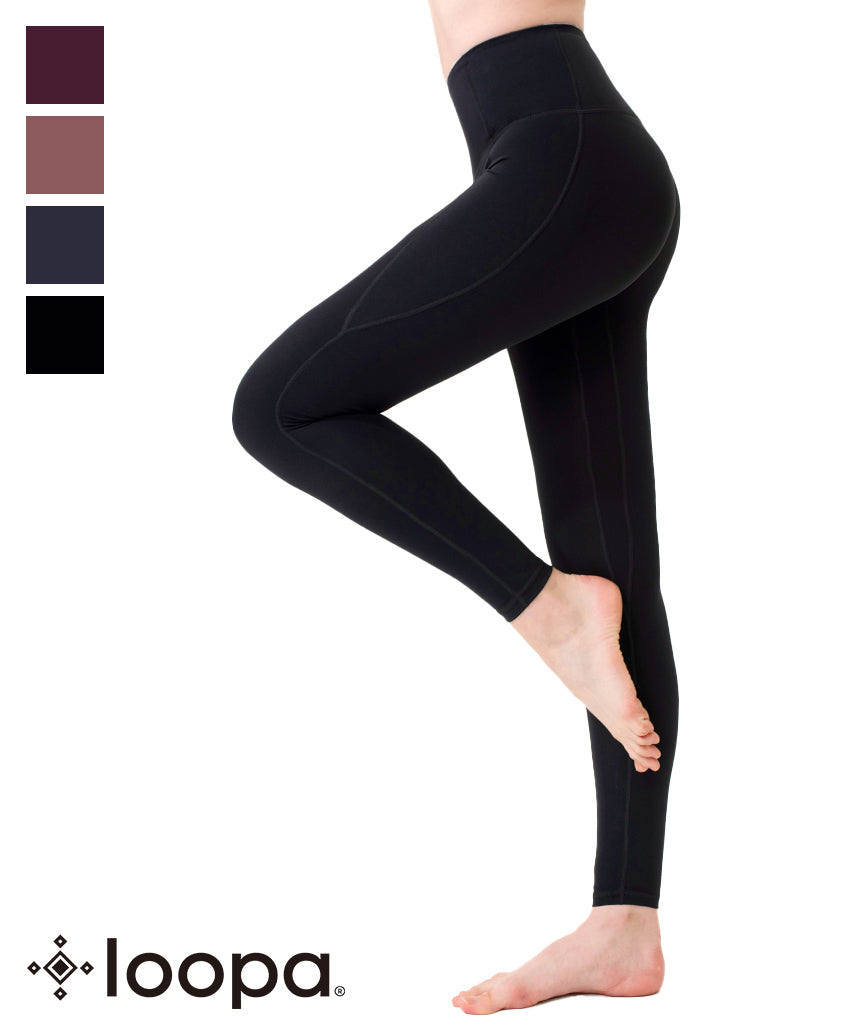 [Loopa] ルーパ 3D着圧美脚レギンス 3D compression leggings