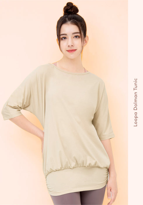 [Loopa] ルーパ ドルマンチュニック Yogawear Dolman Tunic