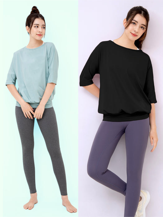 [Loopa] ルーパ ドルマンチュニック Yogawear Dolman Tunic