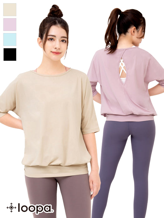 [Loopa] ルーパ ドルマンチュニック Yogawear Dolman Tunic