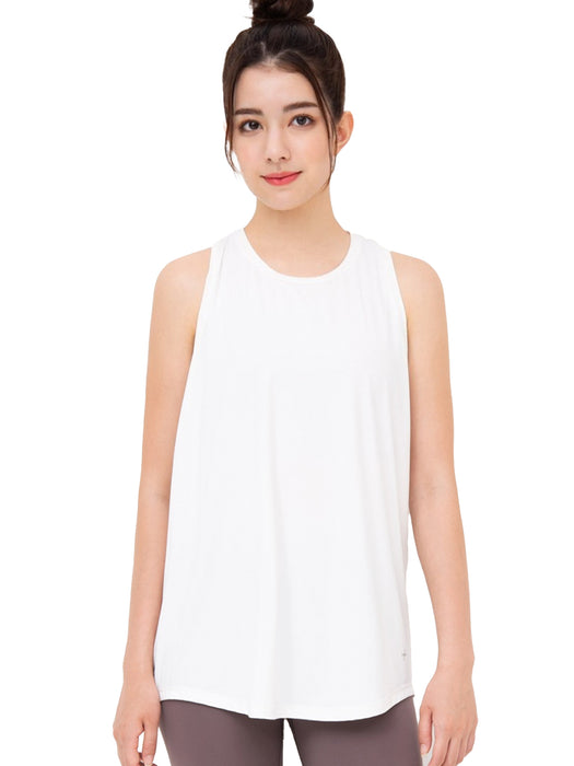 [Loopa] Yバックフレアタンクトップ（UVカット）Y-Back Flare Tank Top (UV cut) 24FW