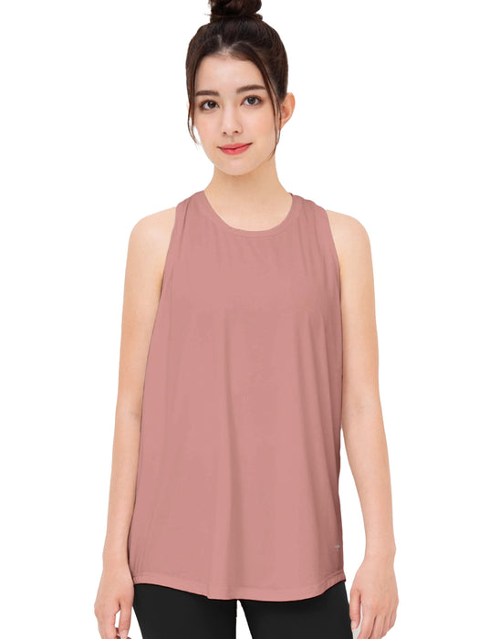 [Loopa] Yバックフレアタンクトップ（UVカット）Y-Back Flare Tank Top (UV cut) 24FW