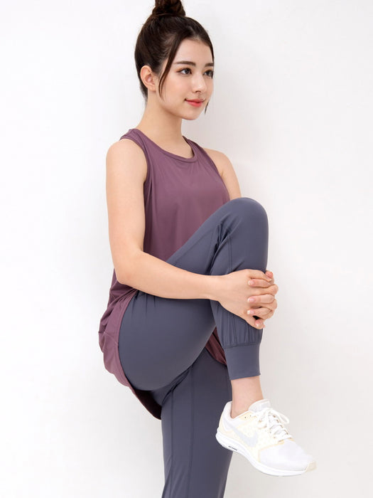 [Loopa] Yバックフレアタンクトップ（UVカット）Y-Back Flare Tank Top (UV cut) 24FW