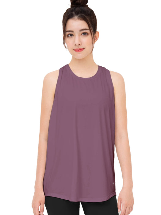 [Loopa] Yバックフレアタンクトップ（UVカット）Y-Back Flare Tank Top (UV cut) 24FW