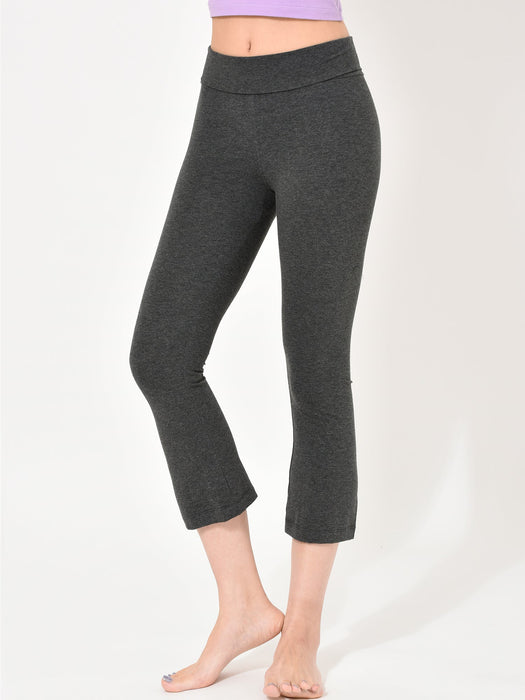 期間限定SALE[Loopa] ストレッチコットンカプリヨガパンツ Stretch Cotton Capri Yoga Pants 23FW