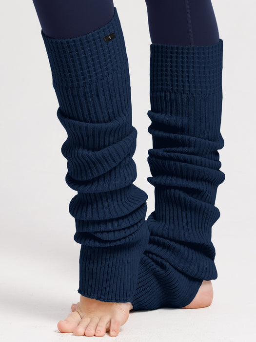 [Loopa] リブニット レッグウォーマー Rib nit Leg warmers