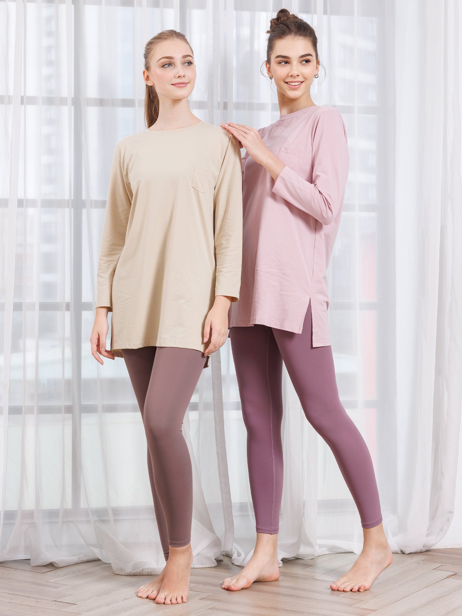 ヨガウェアブランド｜[Loopa] エッセンシャル L/S Tシャツ / Essential