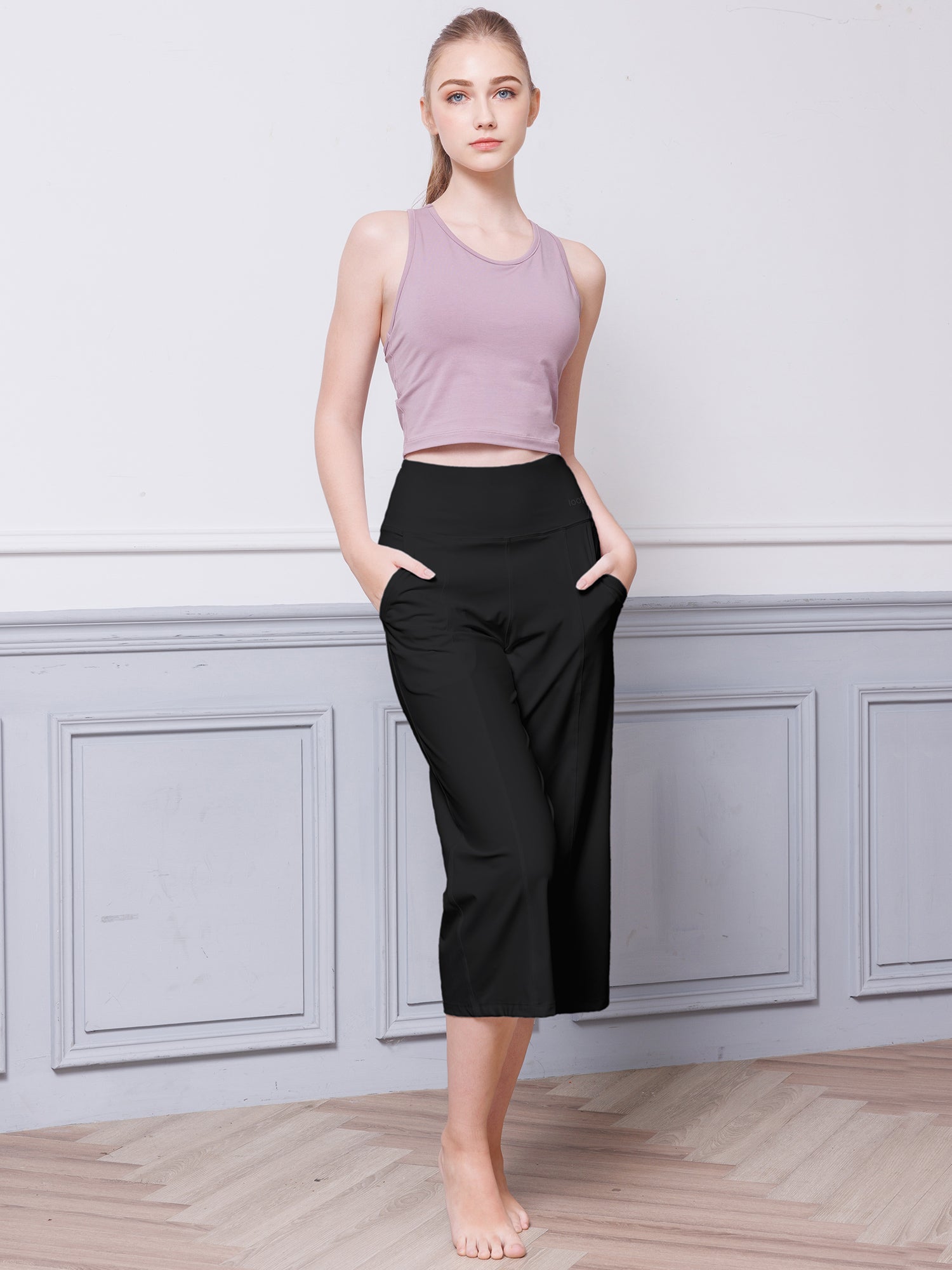 Loopa] ルーパ ワイドクロップパンツ Wide Crop Pants – Loopa ルーパ
