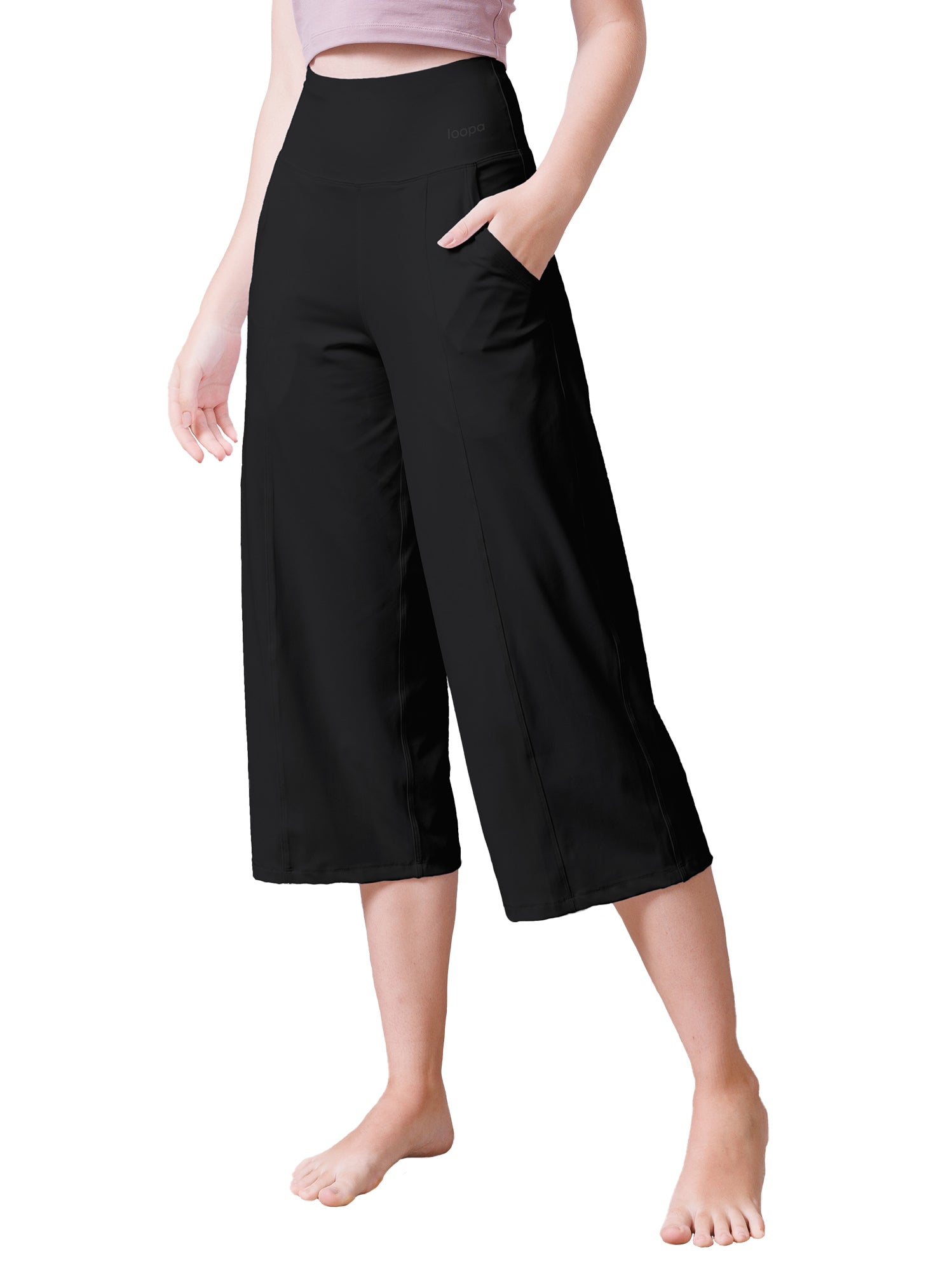 Loopa] ルーパ ワイドクロップパンツ Wide Crop Pants – Loopa ルーパ