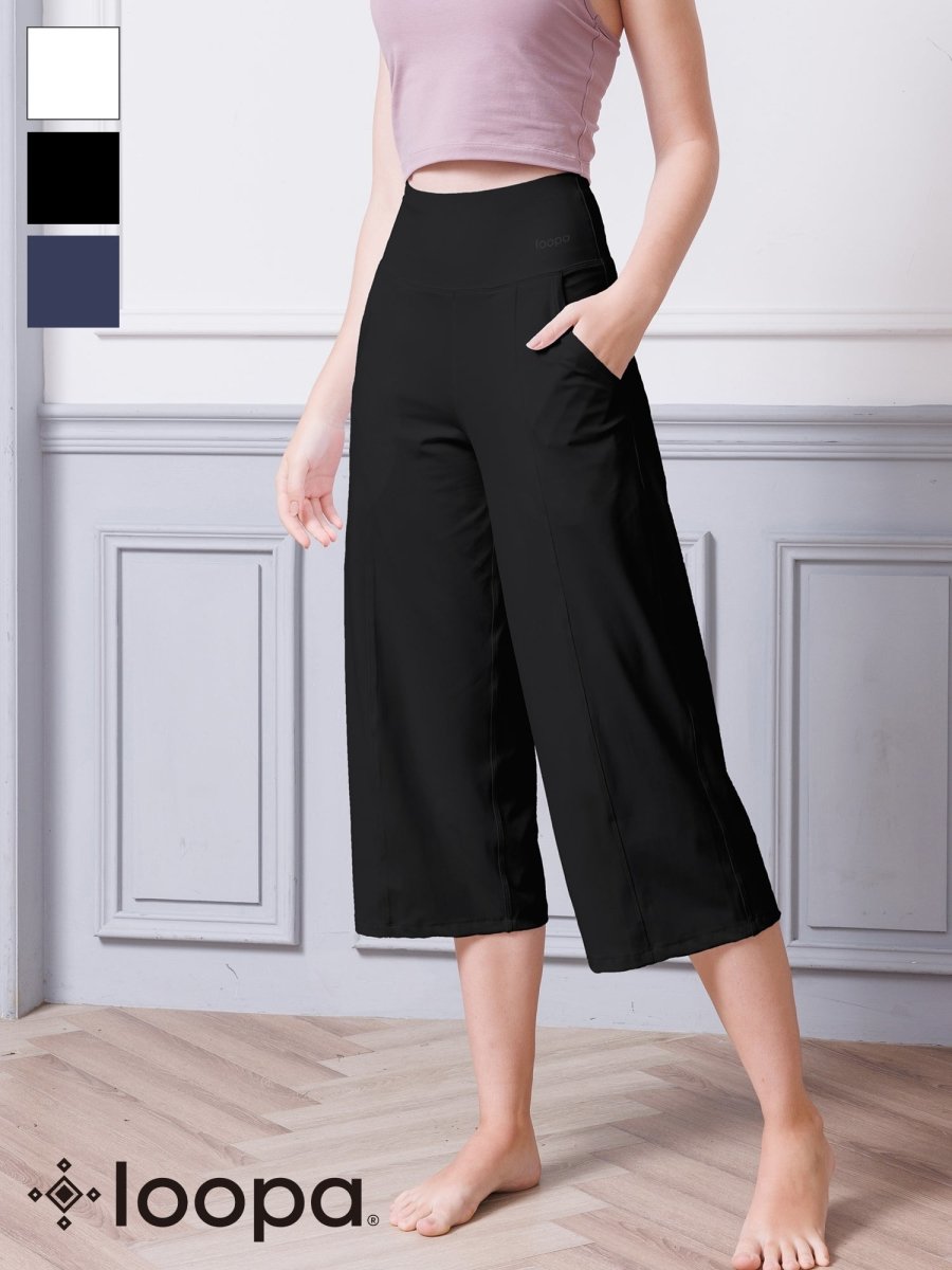 Wide cropped clearance pants womens