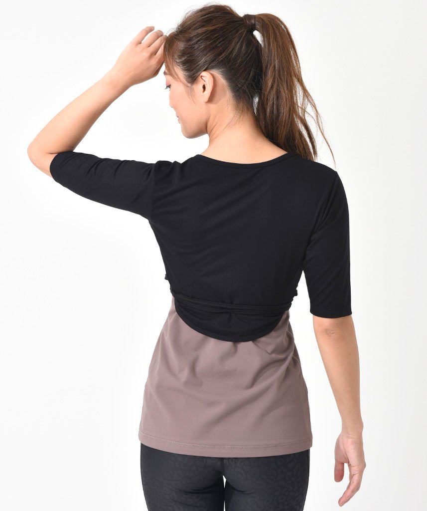 [Loopa] ショートボレロ Yoga Short bolero