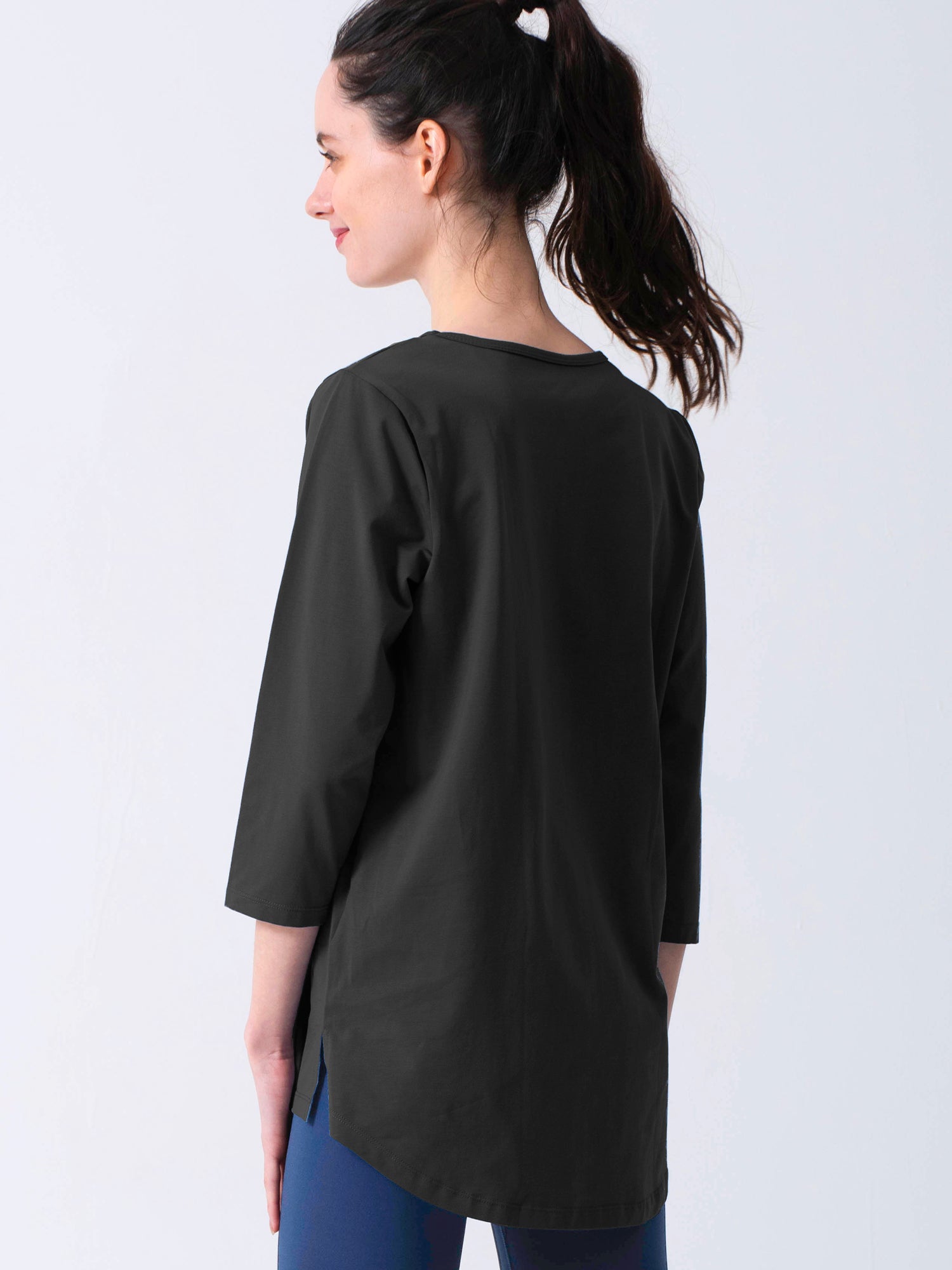 限定SALE[Loopa] 七分袖ロングTee / 3/4 Sleeve Long Tee