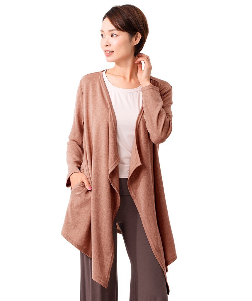 PPFM00s archive drape cardiganドレープカーディガン ヨガウェアブランド｜[Loopa] ドレープ カーディガン draped cardigan